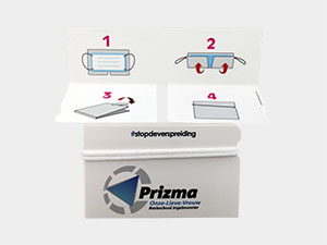 Mondmaskerhoesje Prizma Basisschool Ingelmunster